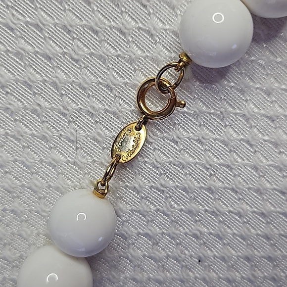 JOAN RIVERS BLACK AND WHITE CHUNCKY NECKLACE - Picture 8 of 8